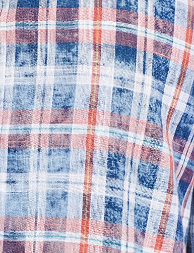 Image of Pepe Jeans Men's Checkered Slim Fit Casual Shirt