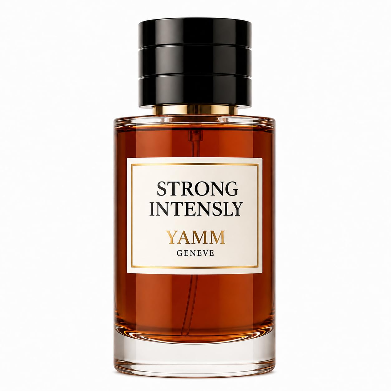 Strong Intensely | Extrait de Parfum 50 ml | Perfume Hombre Intenso y Adictivo | Vainilla, Especias y Maderas Ambaradas | Estela Potente y Larga Duración
