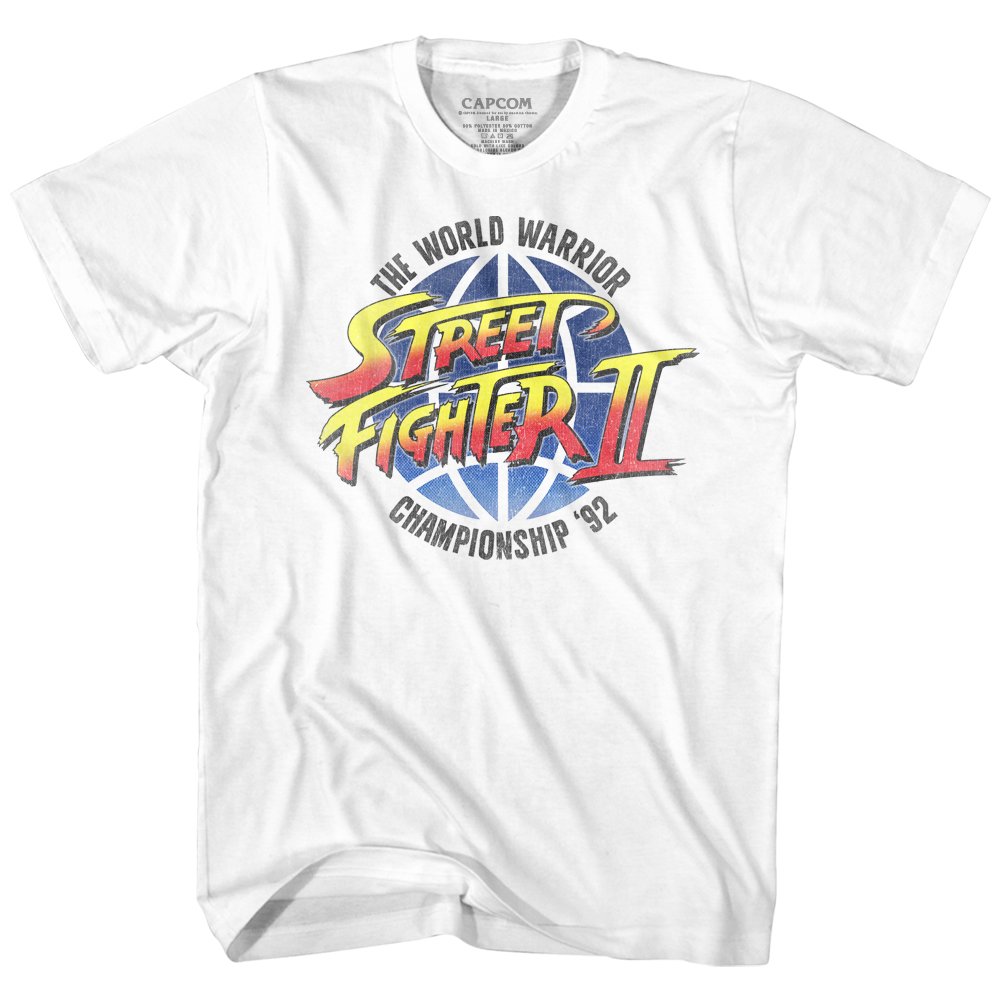 American Classics Unisex Street Fighter World Warrior Adult Short Sleeve T-shirt T-Shirt (pack of 1)