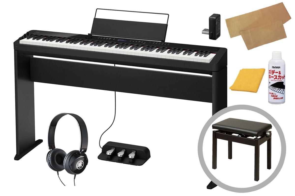 Amazon | カシオ/PX-S3100BK【コンプリートセット！】 デジタルピアノ