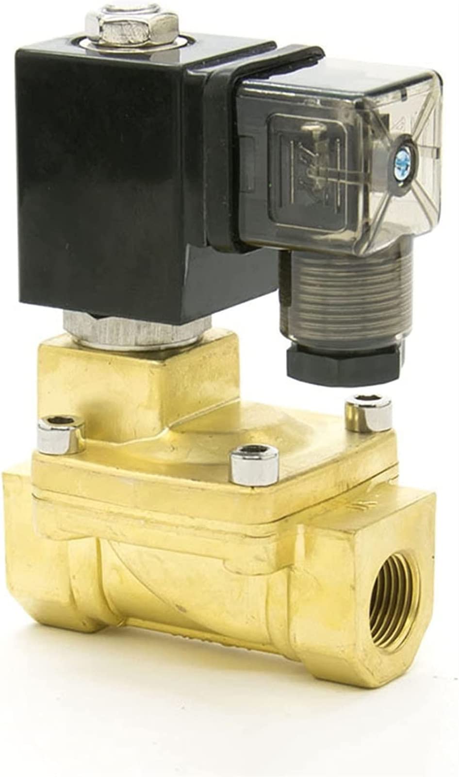 Électrovanne 3/8 laiton normalement fermée 110V pour circuit eau