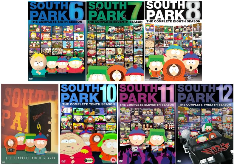 Ultimate South Park 7-Volume Collection: Seasons 6, 7, 8, 9, 10, 11 & 12 (Complete Sixth, Seventh, Eighth, Ninth, Tenth, Eleventh and Twelfth Season) [DVD]