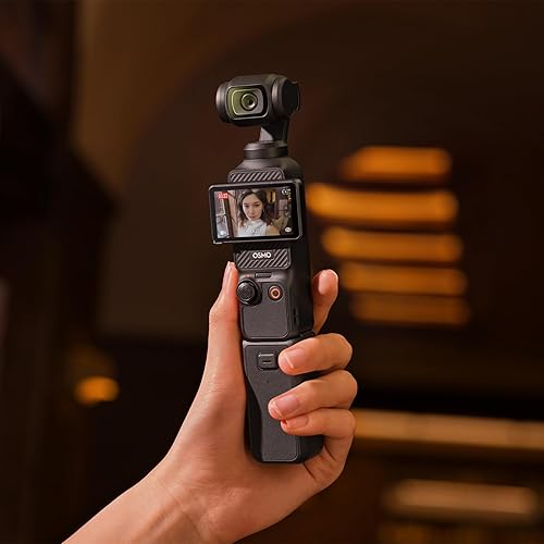 Miniatura 6 de Osmo Pocket 3 - Mango de batería original con batería incorporada de 950 mAh, puerto USB-C para dispositivo de audio externo y conexión de trípode,
