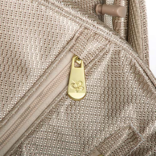 Ladies Golf Cart Bag, 3 Matching Head Covers, Lightweight 14 Way Golf Club Bag for Women Velour Lined Valuables Pocket Waterproof Zipper Padded Carry Strap Rain Hood Cover Oversized Putter Pit - Image 6