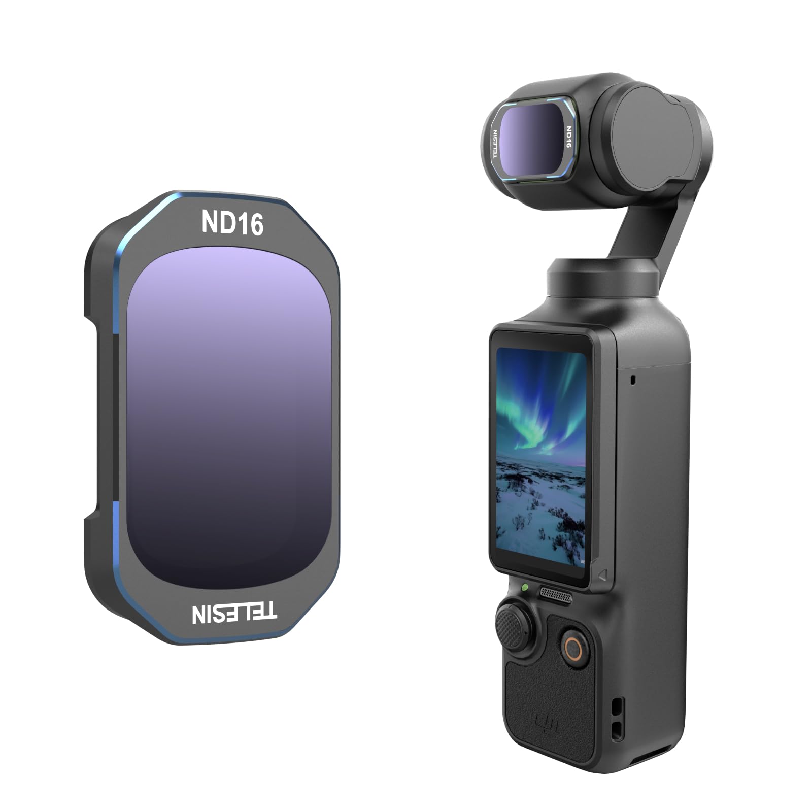 Filtre ND16 pour DJI Osmo Pocket 3 en verre multicouche TELESIN - 8