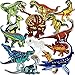 Feelairy 15 pcs Pegatinas para Ropa con Plancha, Autoadhesivos Patch Sticker Parches de Dinosaurios para Niños, Parches Termoadhesivos para Bricolaje, Camisetas, Jeans, Bolsas de Ropa