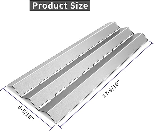 Miniatura 2 de Placa de calor de repuesto para carpa Huntington, Broil-Mate, Sterling, Master Forge, Perfect Flame, GrillPro, modelos de parrilla de gas Lowes,