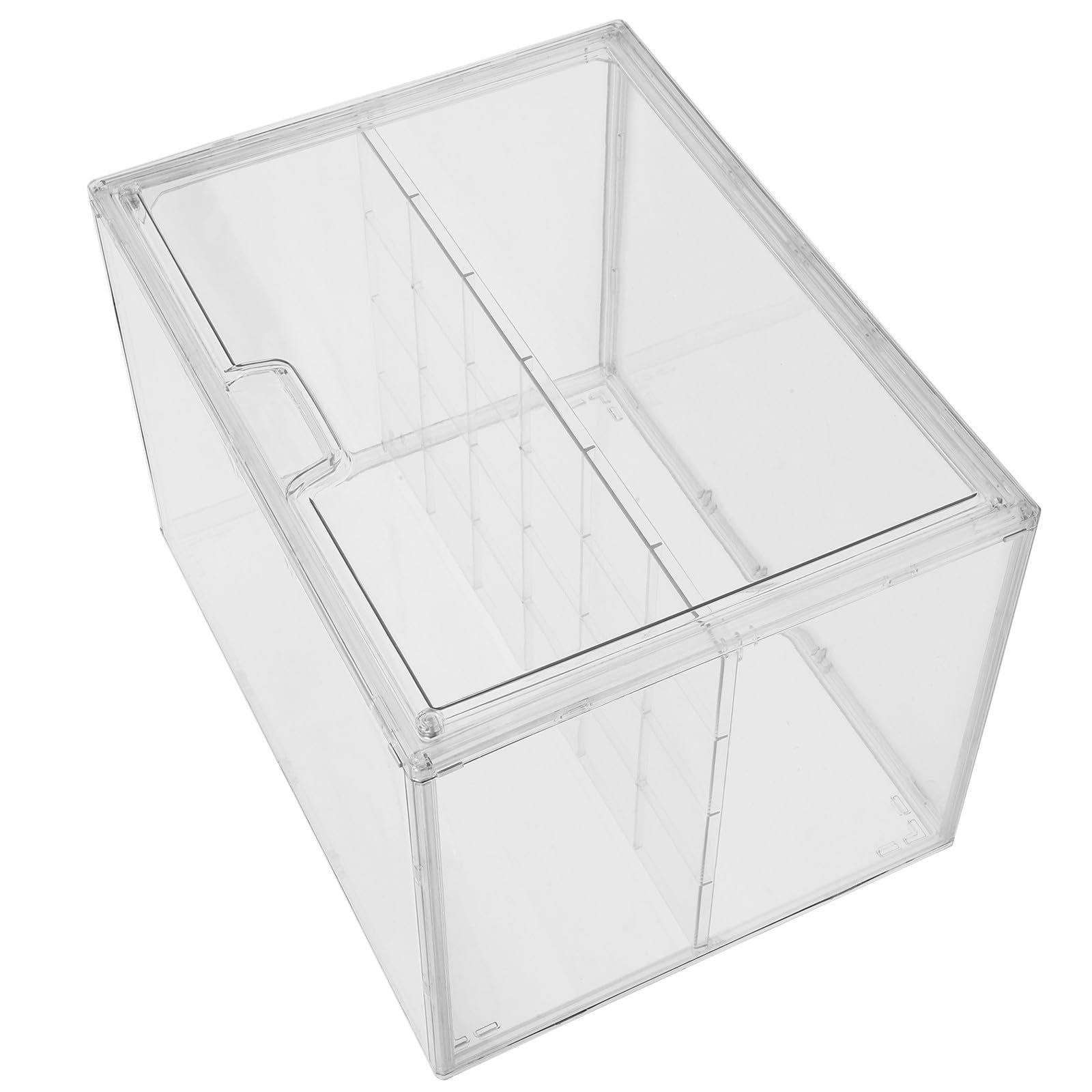 Contenitore Conserva Pane Morbido e Snack per Pane in Acrilico Trasparente da Cucina a Doppio Strato, Resistente e Semplice, per Panetterie e Caffetterie