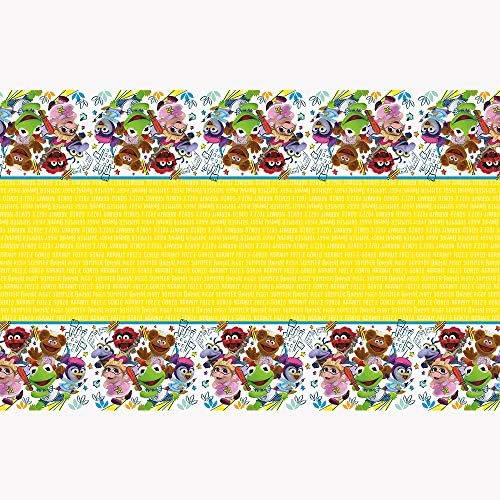Disney Muppet Babies Plastic Table Cover, 54" x 84" - 1 Count - Multicolored Table Cover, Perfect for Themed Parties & Celebrations image 5