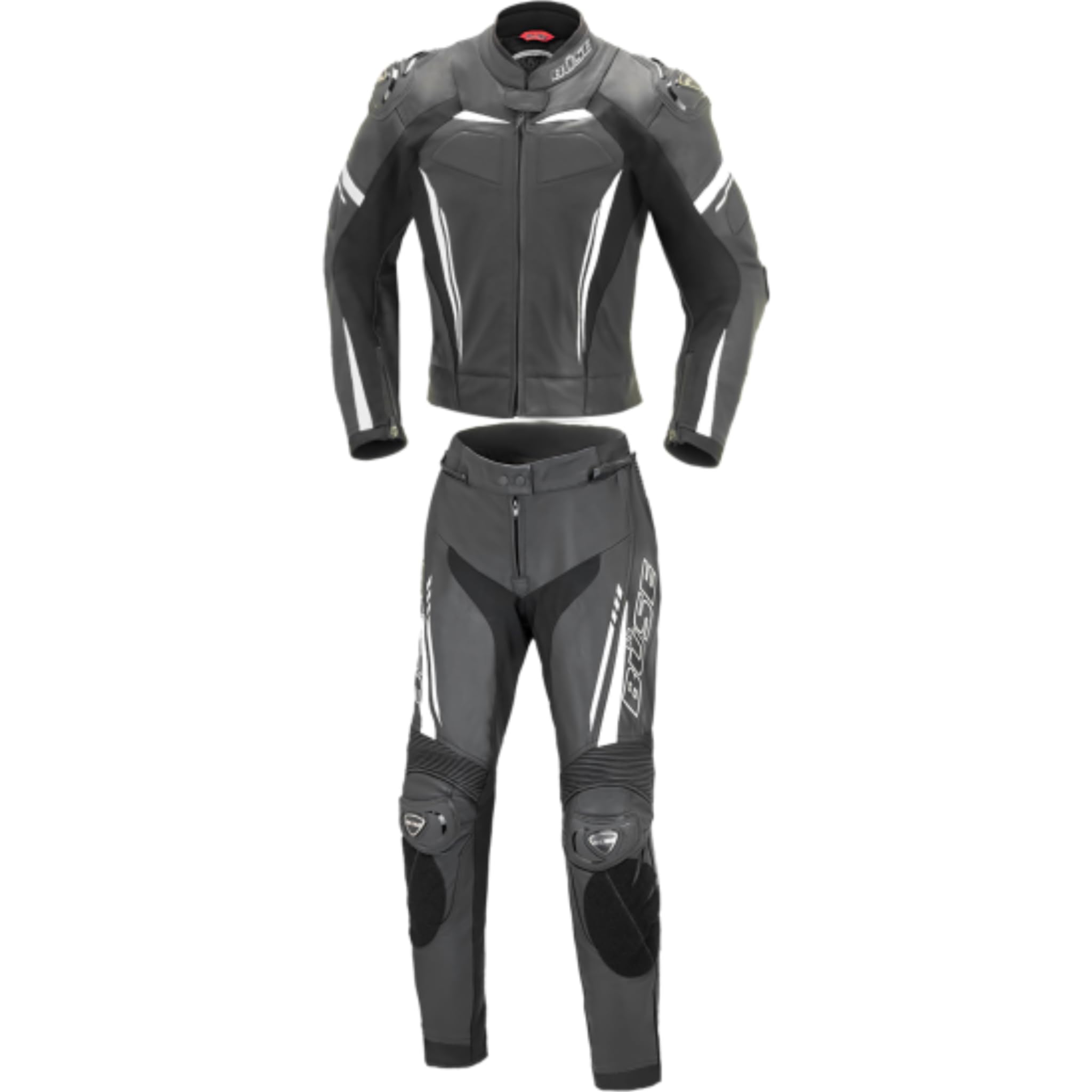 Büse Imola 2-Teiler Motorrad Lederkombi Schwarz/Weiß 62