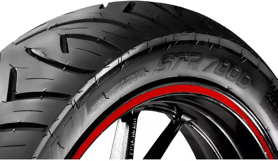 Pneu de Moto Traseiro Aro 17 Honda CB 300 R Fazer 250 Twister 250 Ninja 250-110/70-17 STR 7000