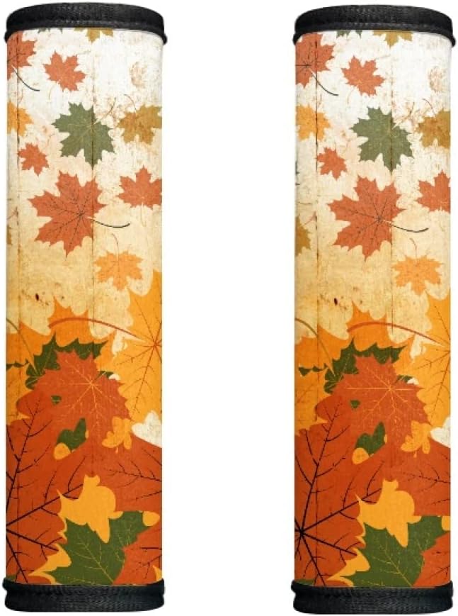 Maple Leaves Kitchen Appliance Handle Dust Covers for Refrigerator Dishwasher Microwave, Set of 8, Keep Clean from Fingerprints Drips Smudges Food Spot