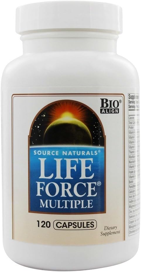 Source Naturals - Life Force Multiple Energy Activator No Iron 120 Capsules