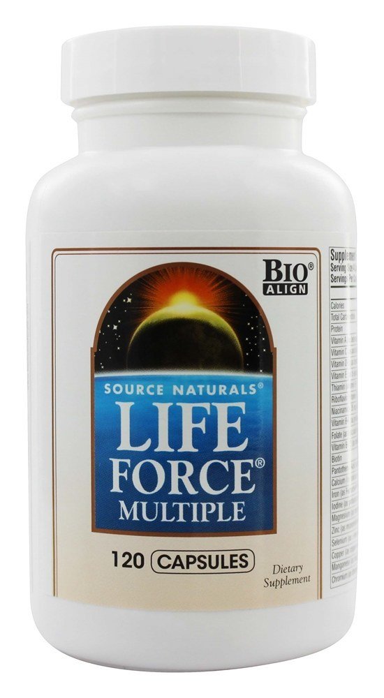 Source Naturals - Life Force Multiple Energy Activator No Iron 120 Capsules