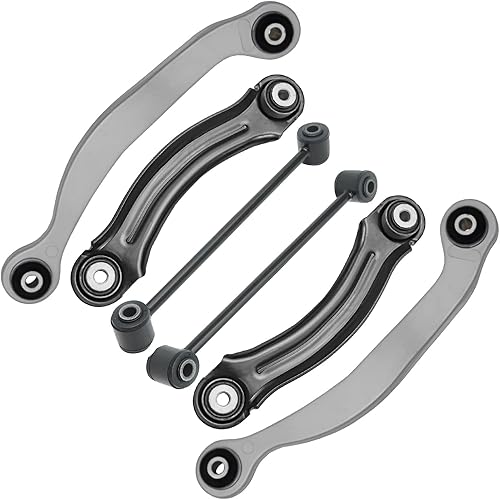 Miniatura 8 de Detroit Axle - Kit de brazos de control delanteros de 6 piezas para Hyundai Accent Kia Rio Rio5 06-10 2006 2007 2008 2009 2010 2011, 2 brazos de