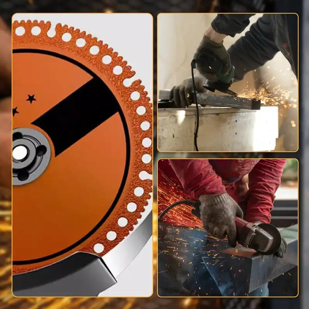 6 Disques Indestructibles Pour Meuleuse 10cm - Lames De Coupe Multifonction Pour Tous Matériaux