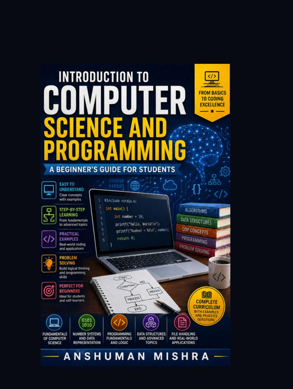 Introduction to computer science and programming: A beginner’s guide for students