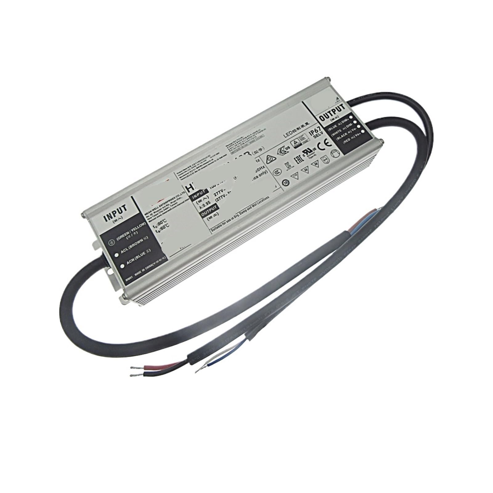 Alimentation LED 120W 48V à courant constant réglable pour lampe de culture horticole