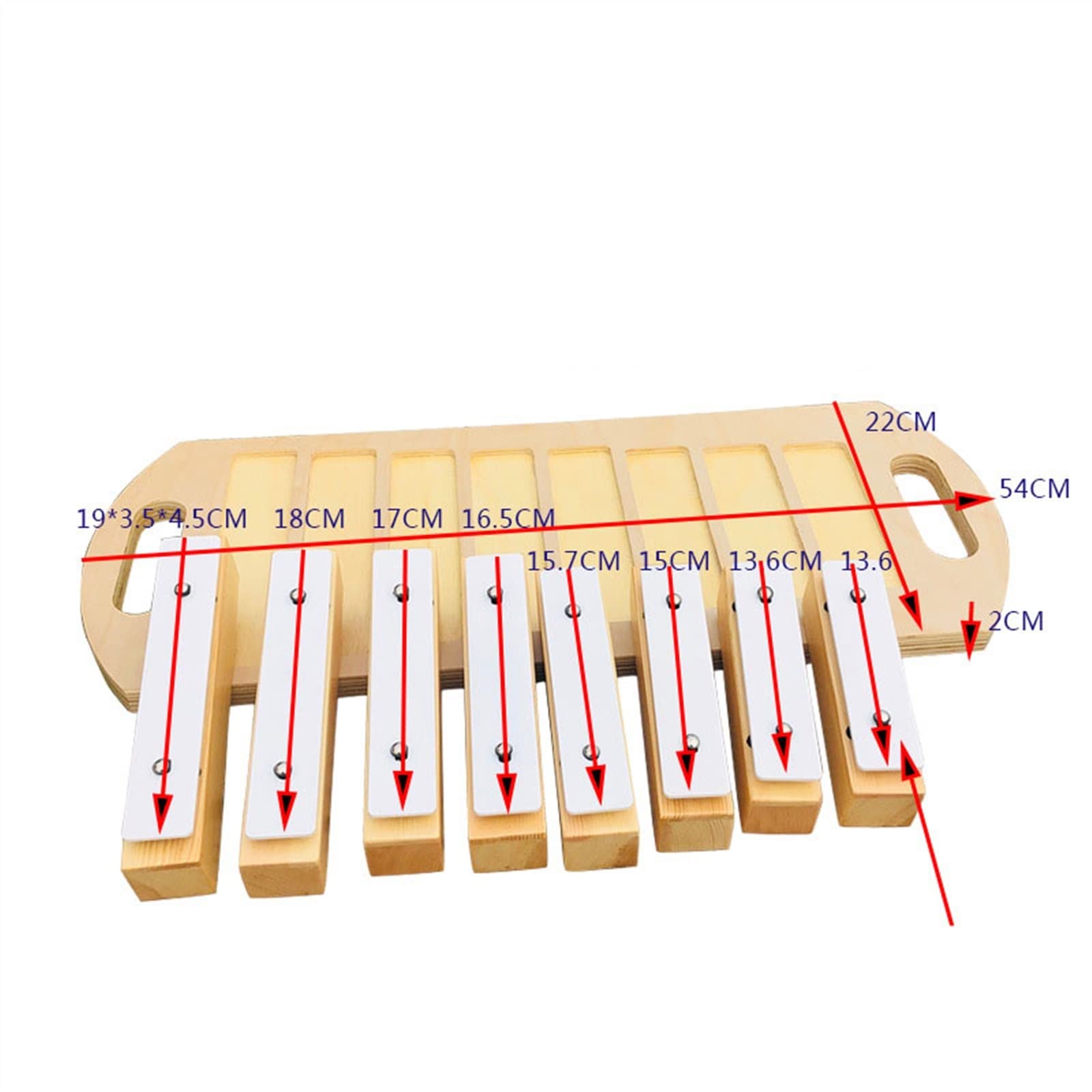 Percussão Musical Grandi Sussidi Didattici Professionali Per Musica In Mattoni A 8 Toni Standard Per Suonare Il Pianoforte Con Carillon Per Pianoforte Con Piastra In Alluminio Xilofoni
