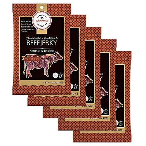 Aufschnitt Grass Fed Beef Jerky - Low Sodium, Certified Kosher