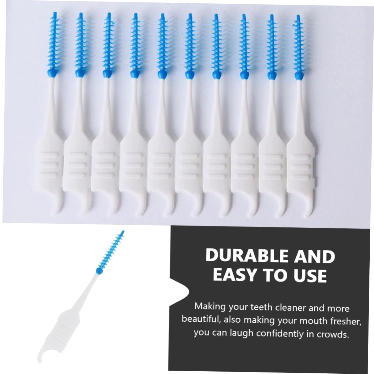 NOLITOY 800piezas Cepillos Interdentales Flexibles Para Limpieza Bucal Herramientas De Cuidado Oral Accesorios Para Higiene