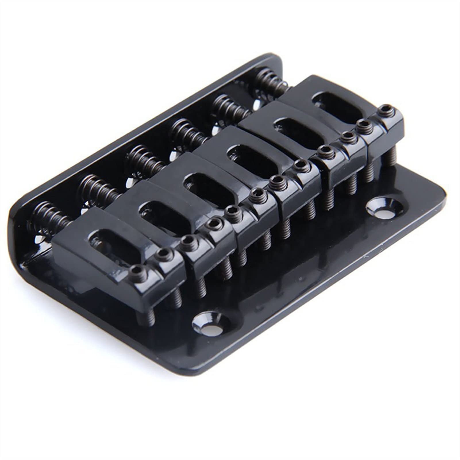 Accesorio repuesto puente Black 6 Sillín Puente Hardtail Top Cargar 65mm Puente De Guitarra Eléctrica