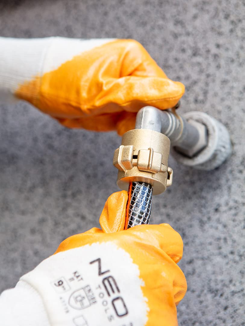 NEO TOOLS Raccord De Tuyau De Jardin, 1/2", 3/4", 1", 1 Et 1/4