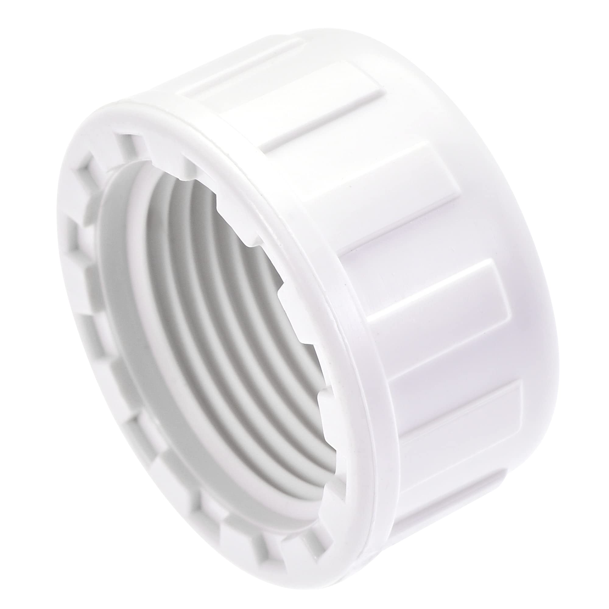 Raccord de tuyau rond femelle en PVC G3/4 blanc lot de 10 uxcell pour réseaux extérieurs