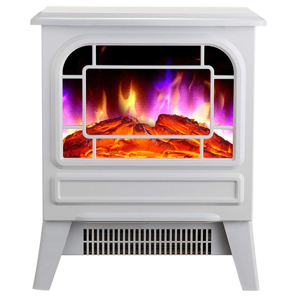 Buy 2000W Electric Fireplace Stove Heater With Fire Flame Effect