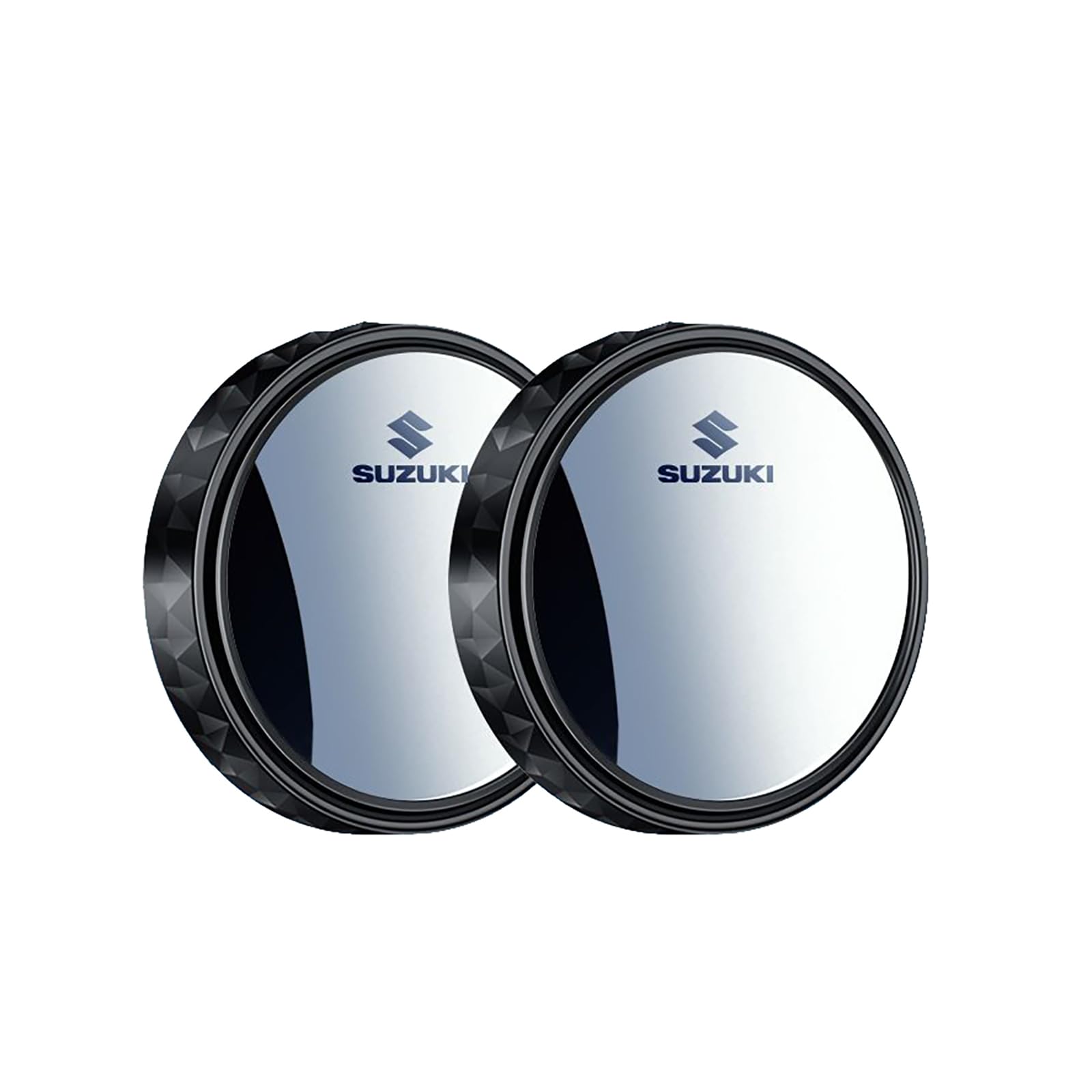 2 Pcs Blind Spot Mirrors for Suzuki Celerio 2014-2023 Safety Auxiliary Side Mirror Waterproof HD Glass Blind Spot Mirrors for Enhanced SafetyB