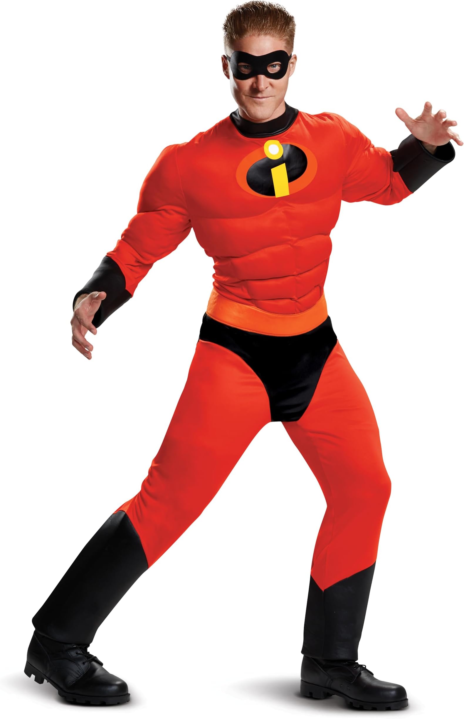 DISGUISE Men's Mr. Incredible Classic Muscle Adult Costume Adult Sized Costumes
