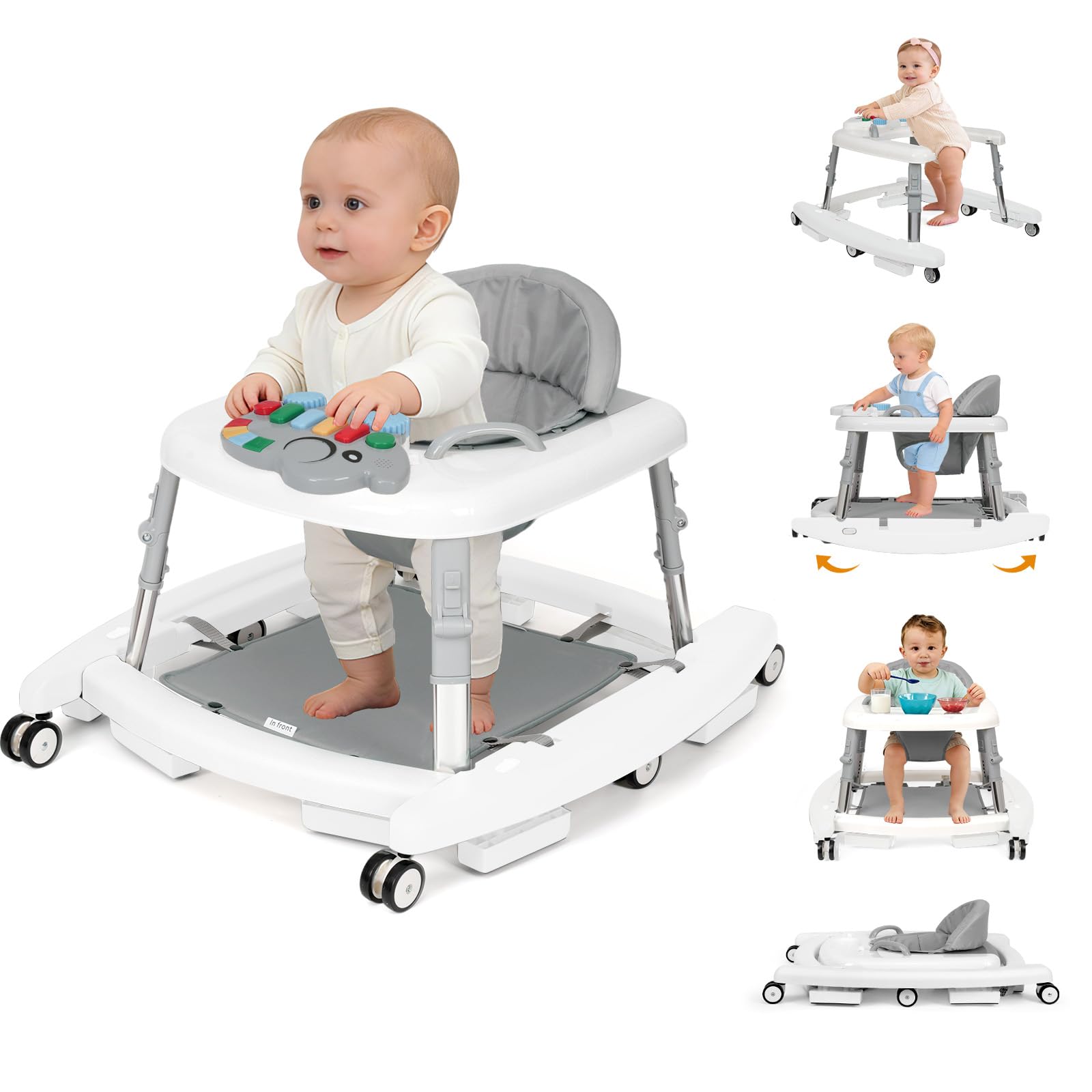 Tickeagle 5-in-1 Baby Walker - walkers | Mubboo