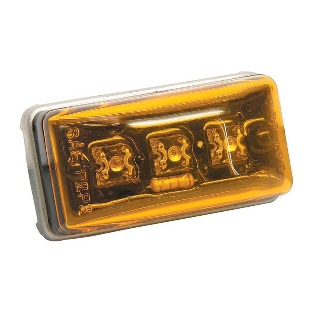 Fulton Wesbar 401565 Waterproof LED Clearance Light, Amber