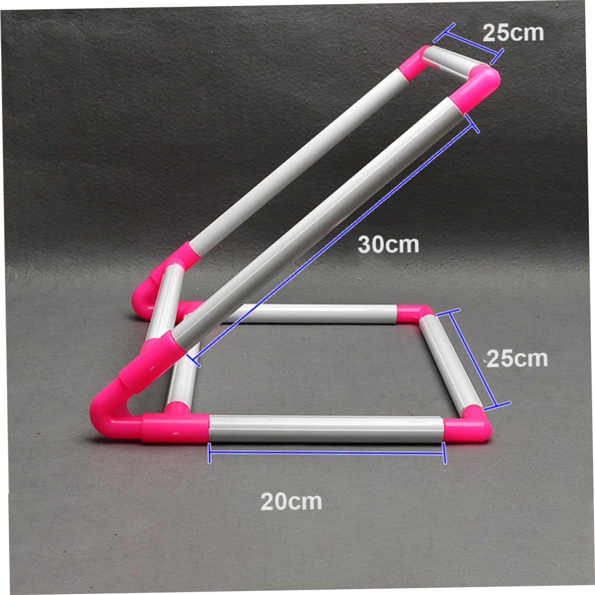 VILLCASE Cross Stitch Embroidery Frame PVC Desk Hoop Stand Easy Assembly Handwork Stand Small Embroidery Hoop