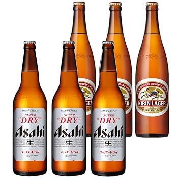 Amazon.co.jp: アサヒスーパードライ キリンラガービール