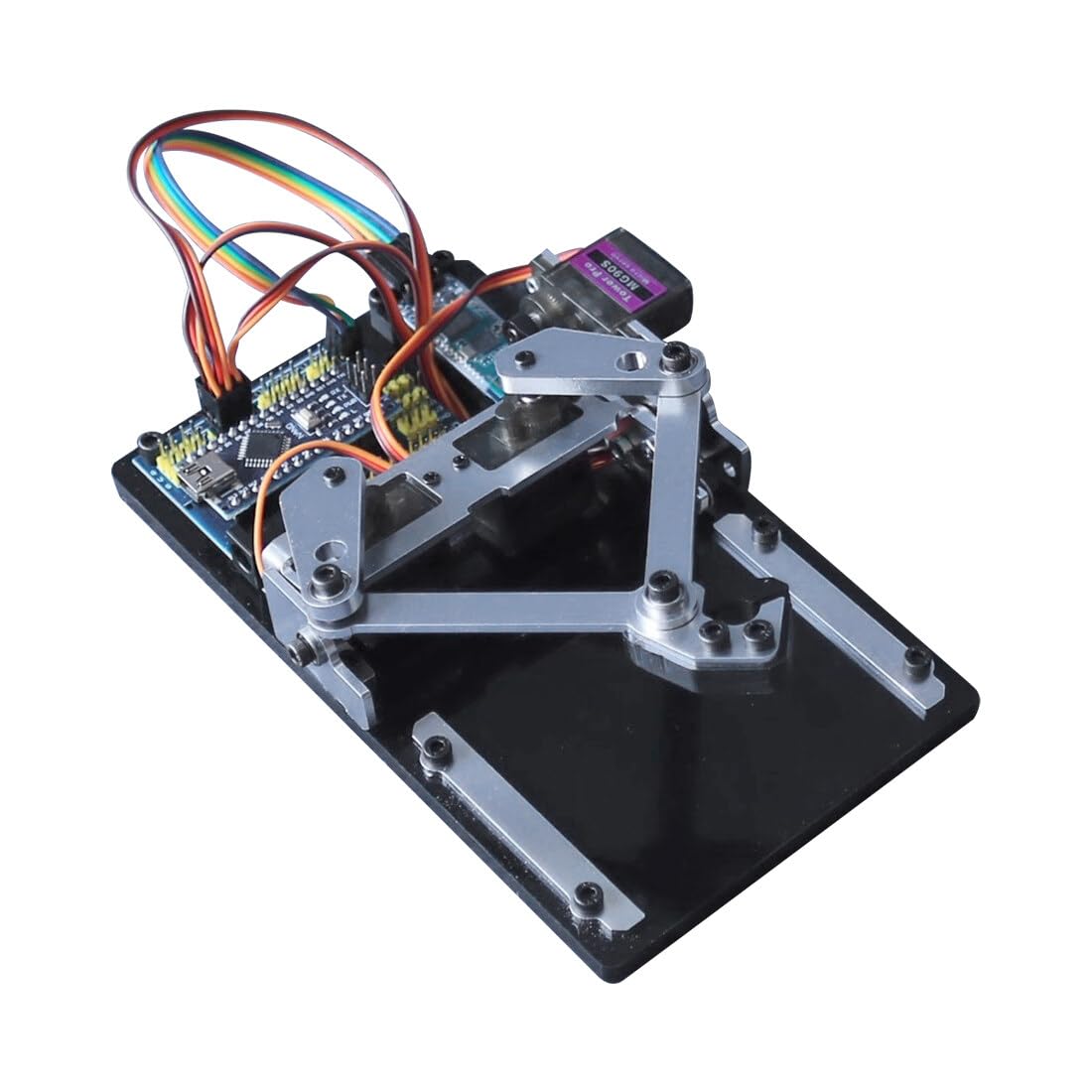 Braccio meccanico, microcontrollore braccio robotico disegno robot programmabile (versione IT)