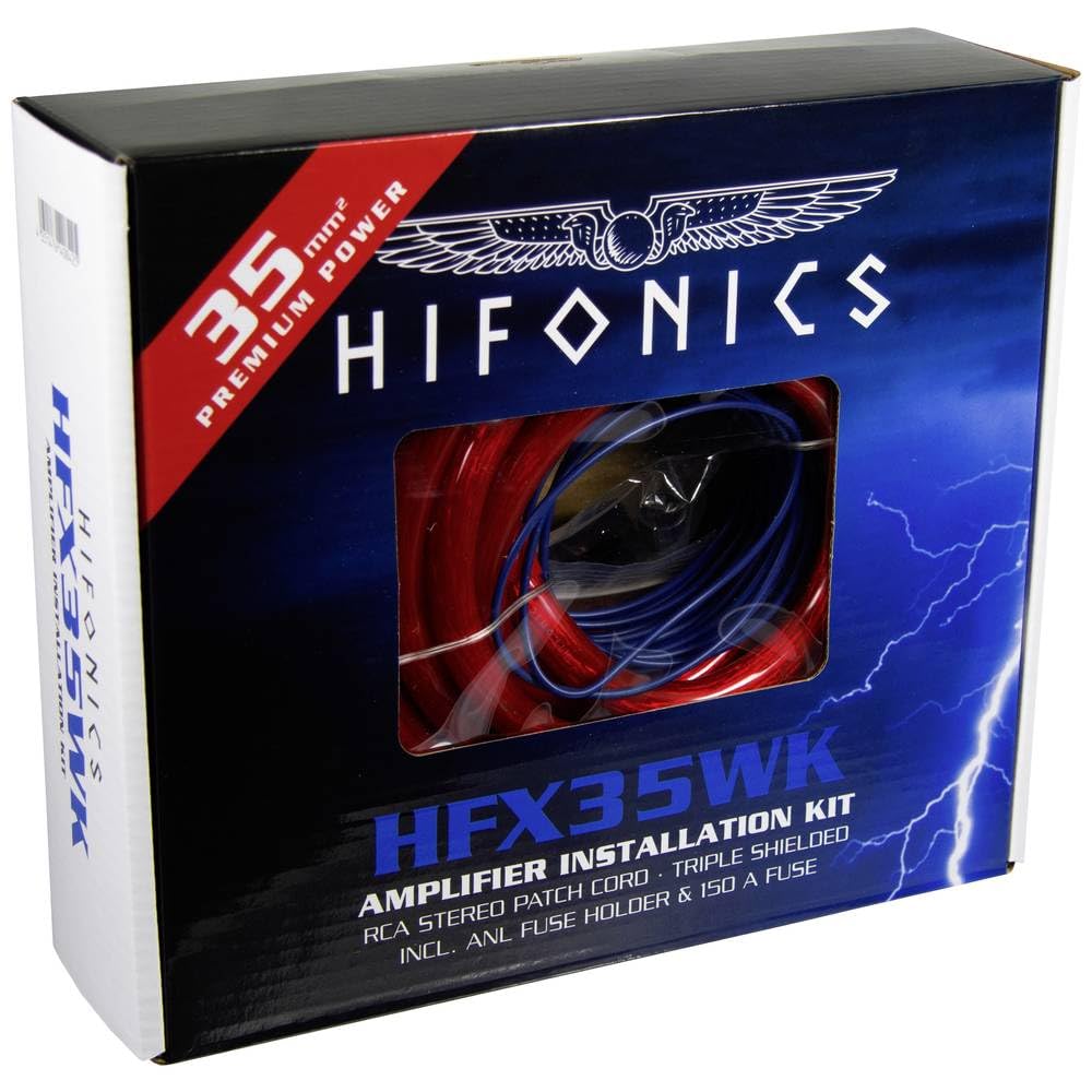 Hifonics HFX35WK - 35mm² Premium Verstärker-Anschluss-Set Kabelset