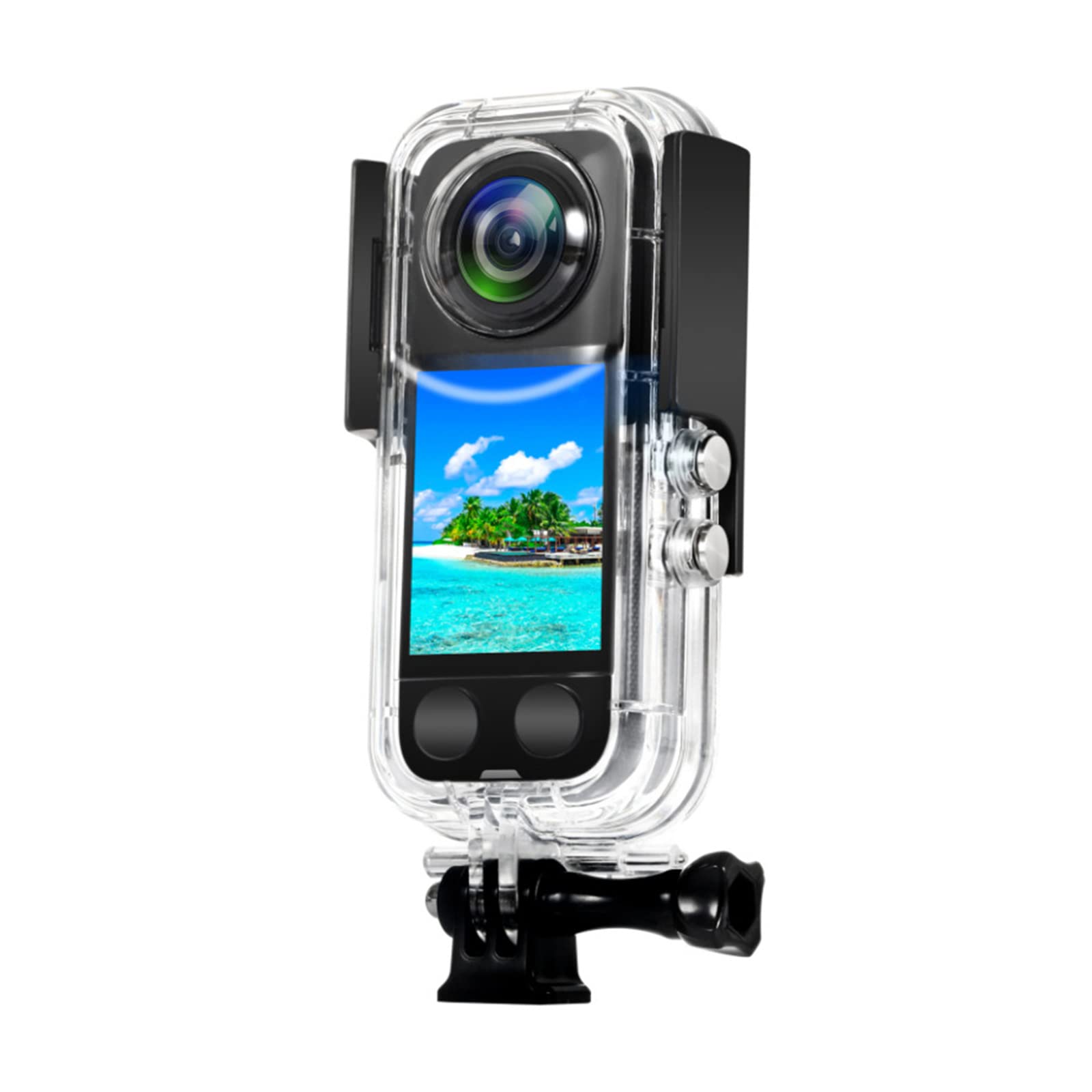 Custodia impermeabile da 40 m Accessori originali per Aciton Custodia subacquea per fotocamera Custodia impermeabile per fotocamera