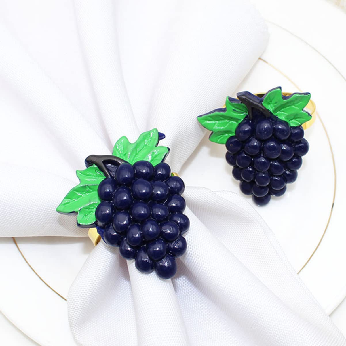 jojofuny 20stücke Fruchtförmige Serviettenringe Aus Napkin Clasps Für Festliche Anlässe Für Partys Hochzeiten Und Elegante Tischdekorationen