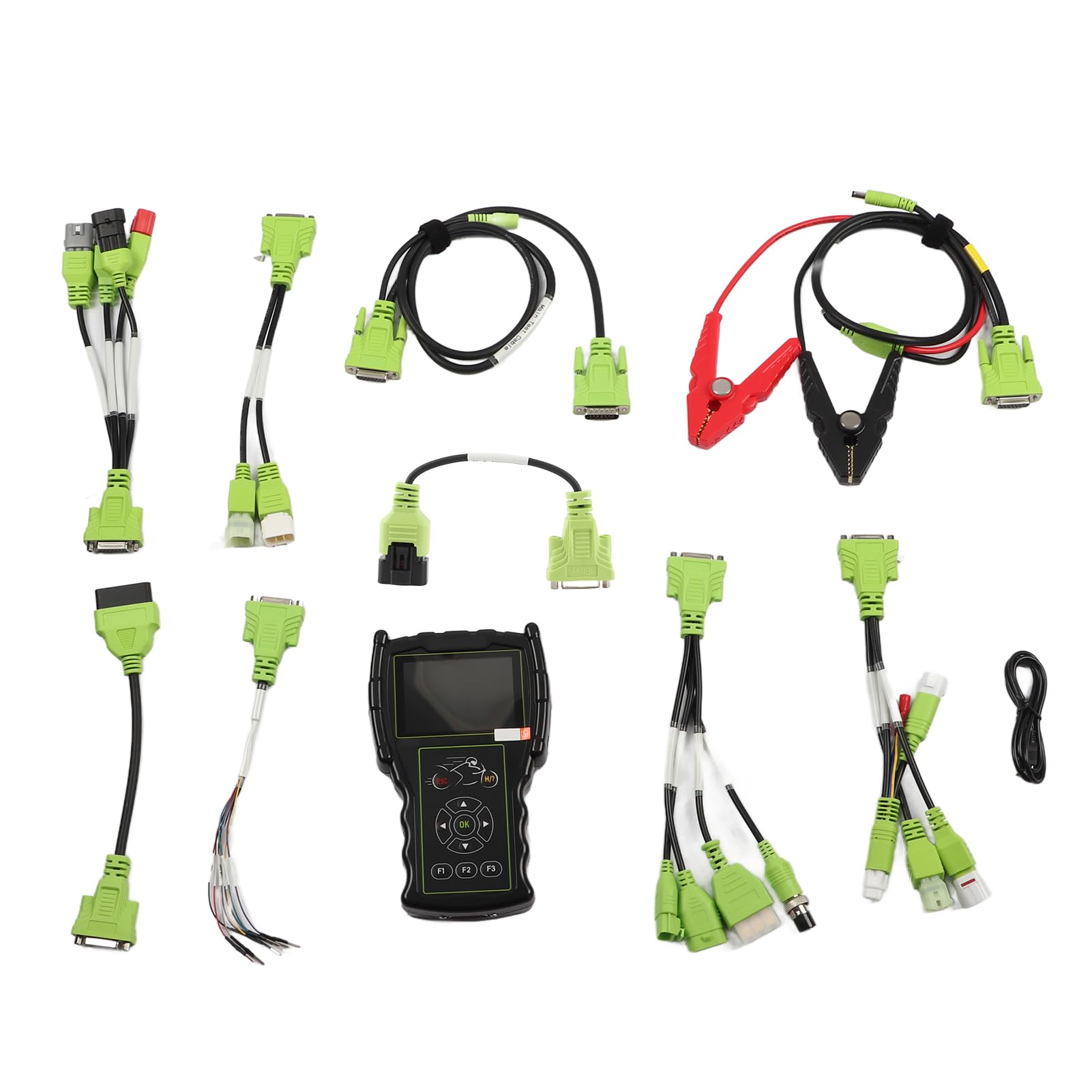 Skaner Motocyklowy M100, USB Wielofunkcyjne Narzędzie Diagnostyczne Skanera OBD2 Czytnik Kodów Usterek Diagnostyczne Narzędzie Skanujące Do Hartford Aeon Sym