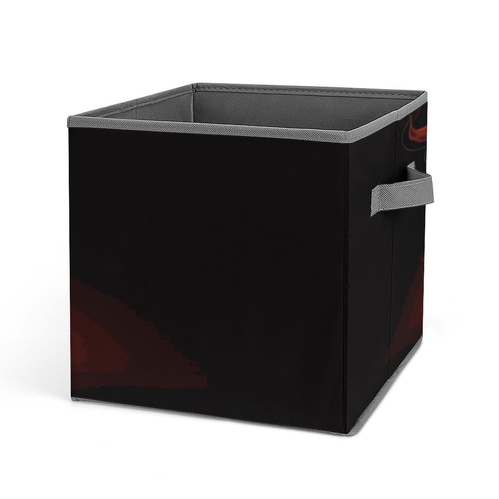 Fodpand Style Fire Guitar Storage Cubes Foldable Decorative Fabric, Storage Bins Baskets With Handles, Closet Organizers And Storage For Home, Office,Closet, Clothes