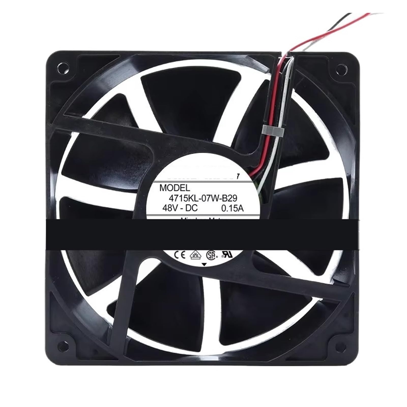TPKMVGAP 4715KL-07W-B20 120 * 120 * 38MM 48V 0.15A 12CM cooling fan(2-wire A1)