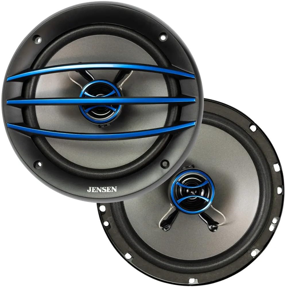 Amazon.com: Jensen J6520 2-Way 6.5 inch Car Audio Speakers Pair
