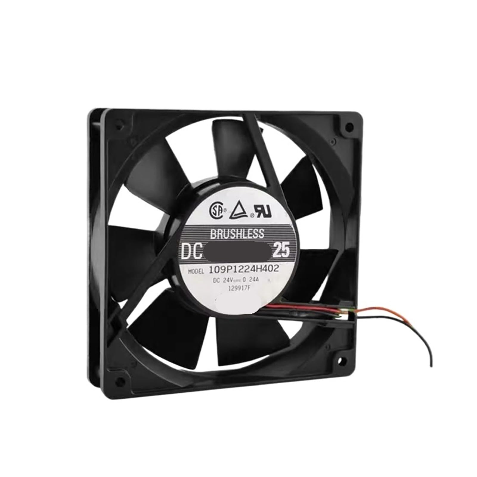 QNEZIQTMH 109P1224H402 DC24V 0.24A 12025 120x120x25mm Cooling Fan