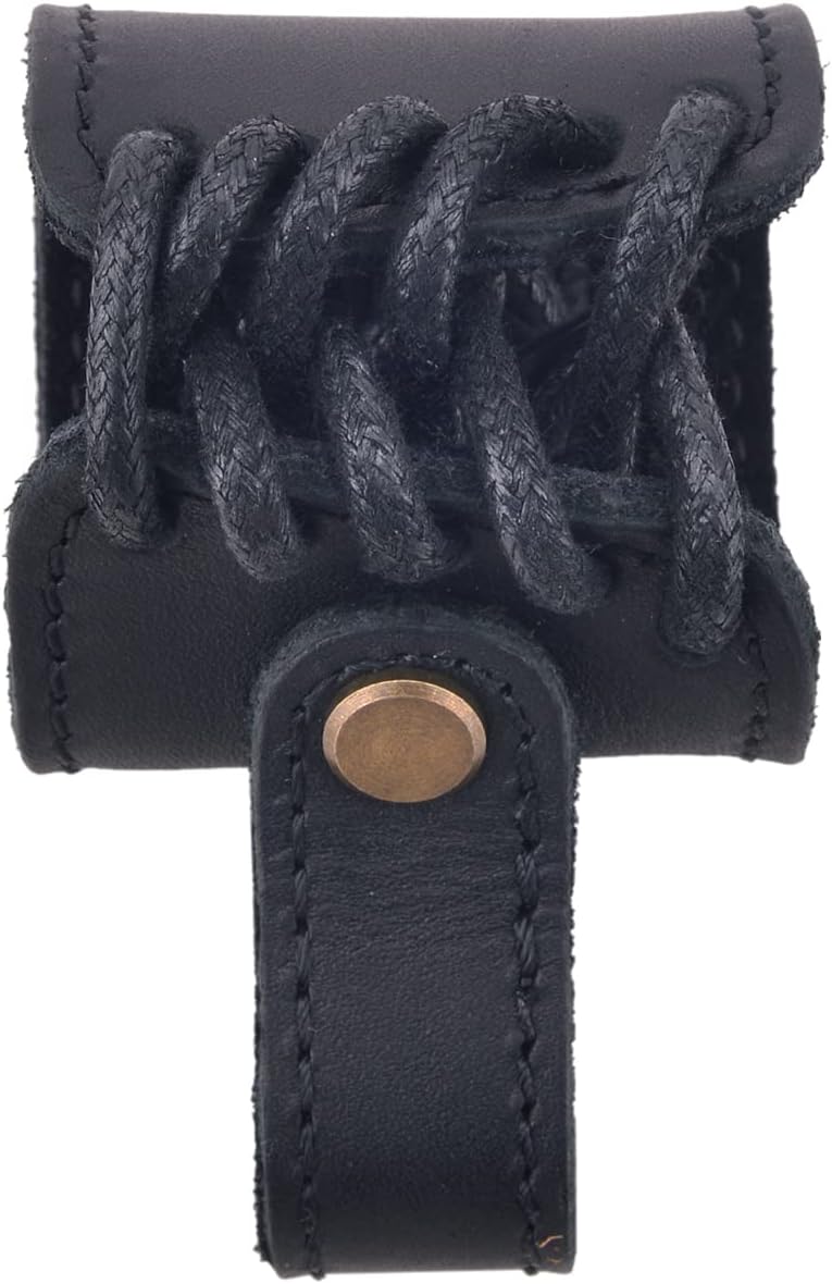 Adjustable Holster Leather Gun Sling Barrel Mount for Not Drilling Wood of Your Rifle or Shotgun