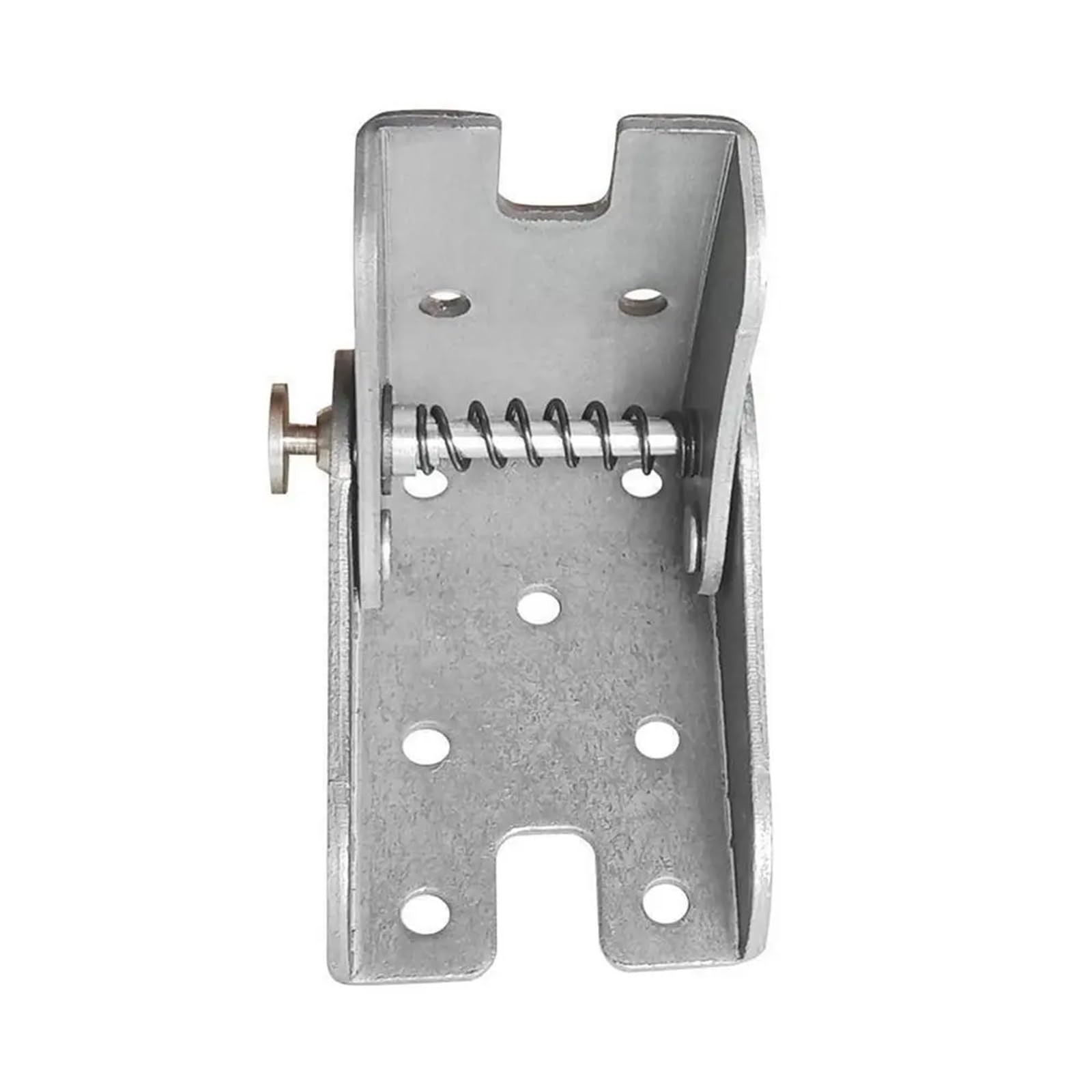 Padgcnor Silver Folding Hinge 90 Degree Self-Locking Folding Hinge Table Legs Chair Extension Foldable Self Locking Fold Feet Hinges Hardware(Silver)