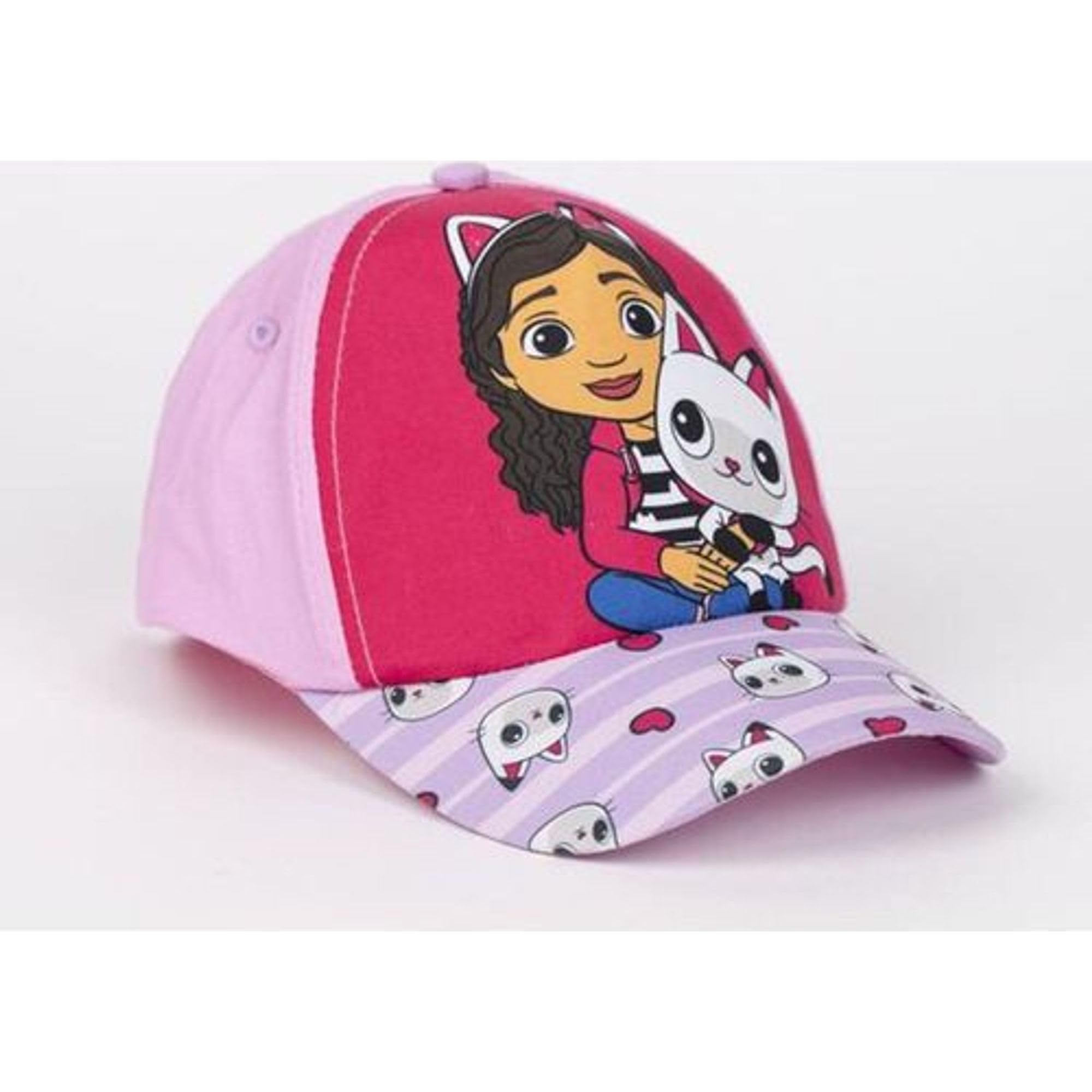Gorra y Gafas de Sol Gabby's Dollhouse Set Infantil Original para Niñ@s Unisex - Gorra y Gafas Gabby's Dollhouse Accesorios Verano Gafas Protección UV y Gorra Ajustable