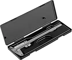 MTX Paquímetro Universal Metálico 200 mm – Passo 0,02 mm