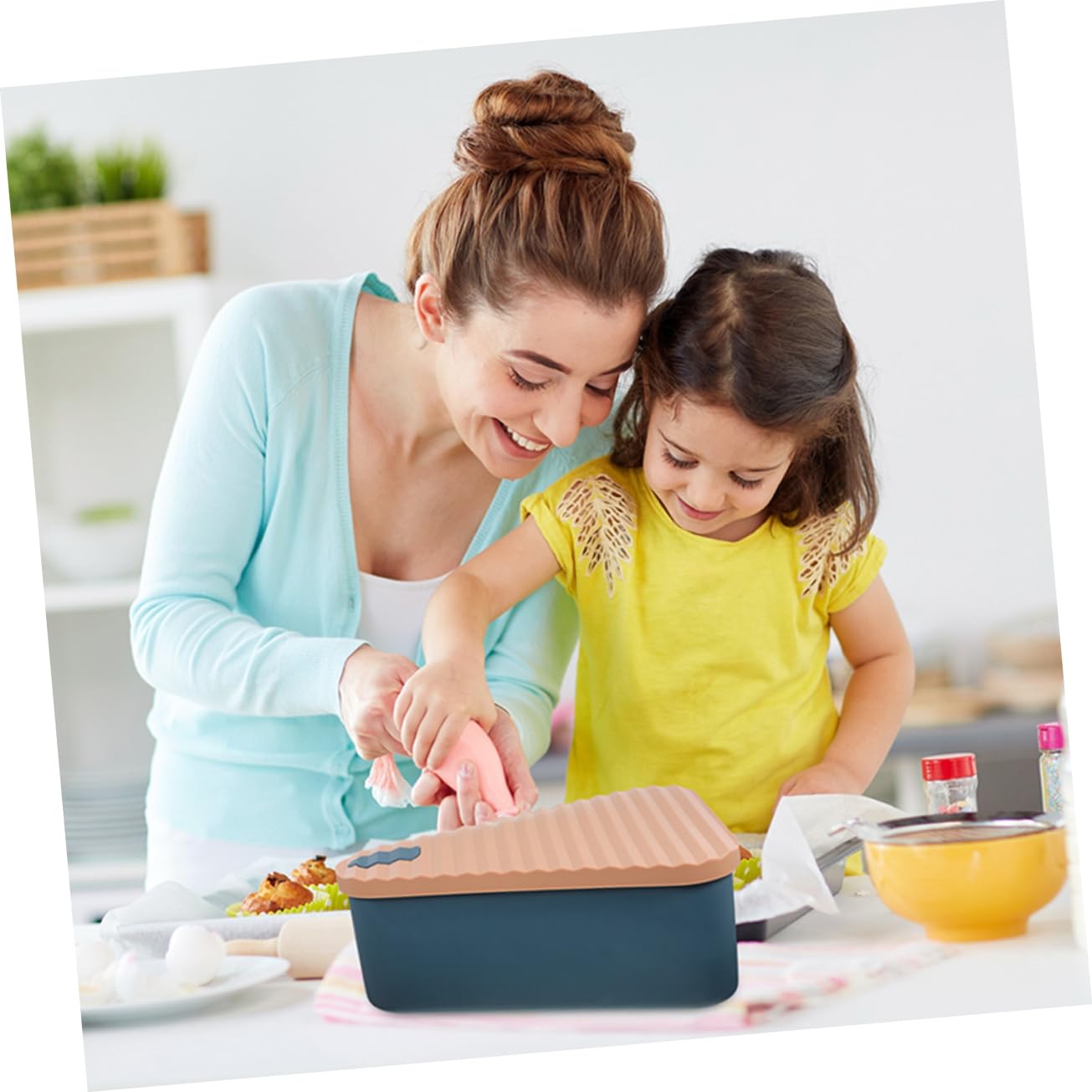 Garneck Pizza Holder Pizza Slice Carrying Case Multi-functional Storage Box Perfect for Desserts