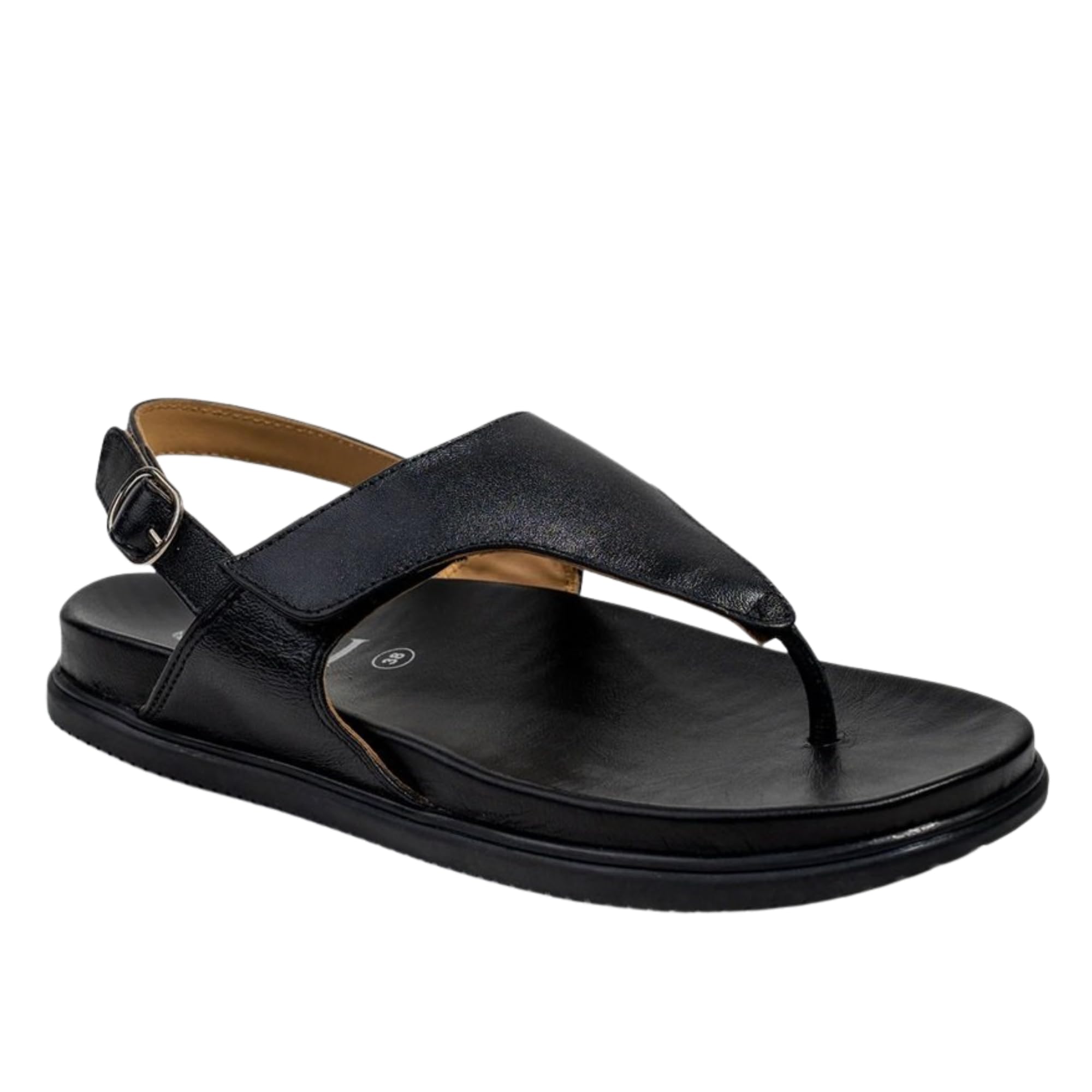 Vera Orthotic Arch Support Sandals | For Foot Comfort & Everyday Walking | Orthotic Sandals For Women | Black-image-22